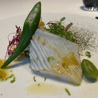 recte - 松浦白イカ、サフランのソース