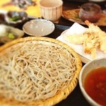 Kurama - 天もり蕎麦
                        
                        蕎麦屋さんでは珍しい車エビの天ぷらが美味しい！
                        蕎麦も十割にありがちなボソボソ感もなく、喉ごしがいい！