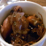 なかむら屋 - アップ♪　香味のきいたオイルにパンを浸して食べるとスゴク美味しい☆