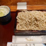 満留賀 - 料理写真:もりそば（550円）