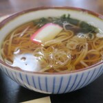 そば切り すず庵 - 温かい蕎麦にしました