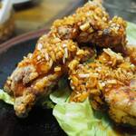 卓 - 特製だれのから揚げその２