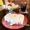 喫茶CHABO - 桃サンド、桃のイートンメス、ブレンドコーヒー(ICE)♡