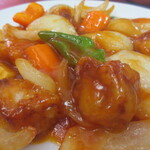 中華飯店萩 - 酸っぱいケチャップ味で昔風の味