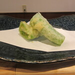 てんぷら 拓 - 万願寺唐辛子