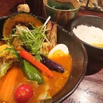 スープカリー 奥芝商店  - チキン野菜
