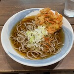 立ちそば処 鷹 - 天ぷらそば