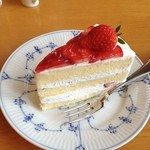 茶房桂小場 - ショートケーキ