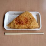 定義とうふ店 - 七味唐辛子に醤油を少しかけて食べました