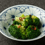 Domestic broccoli aglio olio