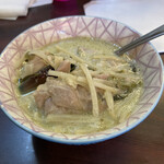 バンコク食堂 バードマン - グリーンカレー¥200