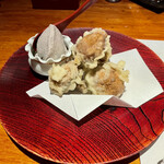 島之内 一陽 - マッシュルーム天ぷら
