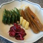 うなぎ 魚政 - お新香