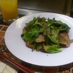 Griddle　Kitchen　MAI - イベリコ豚のトントロと野菜の温サラダ