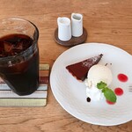 ステラカフェ - ランチのミニスイーツセット