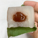 和菓子処 大角玉屋 - 梅しずく  断面