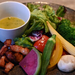 COLORSOL QUALIA - 季節の蒸し野菜サラダ