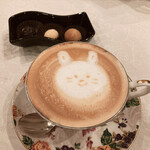 シャトー　ラ・パルム・ドール - 可愛いカプチーノ「何を作りましょうか？」と聞いて下さる優しいホールスタッフに感動‼️