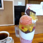 クリクリ - 夏のフルーツパフェ¥1050(~2022.8.29)