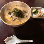 旬味 泰平 - タコと卵の雑炊♥