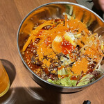 韓国家庭料理 焼肉 明洞 - 激辛まぜそば　　