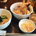 Kuu - ランチ　海老天丼定食
