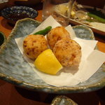 季節料理　しおむら - これが銀座しも田から受け継いだ海老団子