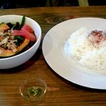 cafe 風音 - 野菜スープカレー（850円）