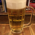 北海道らーめん ひむろ - 生ビールフェアで生ビール200えん