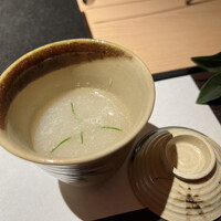 日本焼肉 はせ川 銀座店 - 蓮根のすり流し