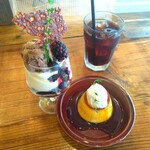 en cafe - ■パルフェ グラン キャフェ ショコラ
            ■クレーム・プディング
            ■アイスコーヒー