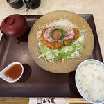 かつ辰 - 梅おろし上ロース(140g)カツ定食