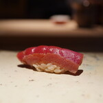 菊鮨 - 赤身漬け