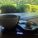 丈山苑 - お抹茶ごしの庭園