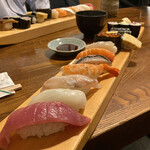 せきやど治平鮨 - にぎり一人半