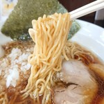 中華そば ひふみ屋 - 麺。