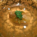 日本料理 別府 廣門 - 焼き茄子のお椀