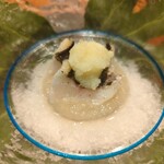 日本料理 別府 廣門 - 骨抜き鱧の炭火焼き