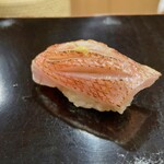 日本橋蛎殻町 すぎた - 金目鯛握り