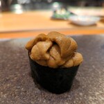 天寿し - 赤ウニ