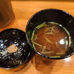 天寿し - 赤出汁