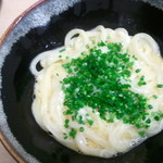 手打うどん くうかい - 釜玉