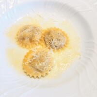 La Brianza - 思いがけずいただけたサマーポルチーニのラビオリ嬉しい(*˘︶˘*).｡.:*♡幸せ。口の中いっぱいに芳醇な香りが広がって目尻が下がりまくる……ほぉふぅ♡美味 バターソースのコクもいい感じでした～