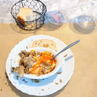 La Brianza - トリュフと玉子のグラタンサマートリュフ。混ぜ混ぜ♪