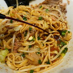 ラーメン二郎 - 赤酢投入～♪