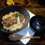 ステーキ&ハンバーグ かな井 - ステーキ丼ランチ1390円