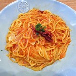 Italian Kitchen VANSAN - 名物！悪魔パスタ（3HOT；大盛り）