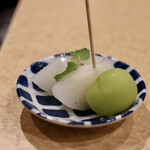 波へい - サービスのフルーツ