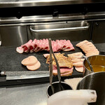 めん 呼白 - 調理風景