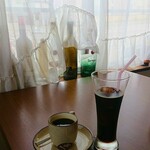 ピッコリーノ - パスタコースのセットのホットコーヒー/アイスコーヒー（ドルチェ注文の方はサービス)